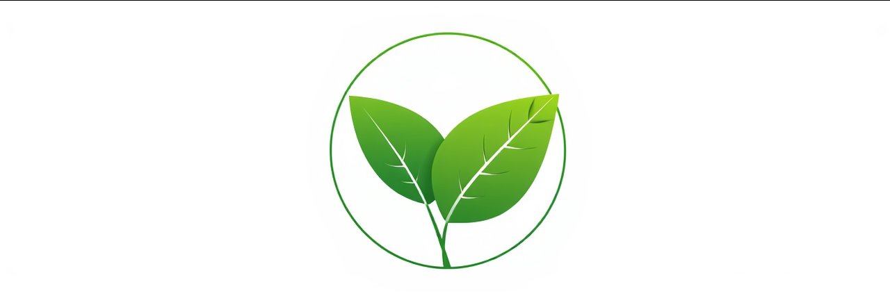 Minimalist green leaf logo for hardscape construction services
